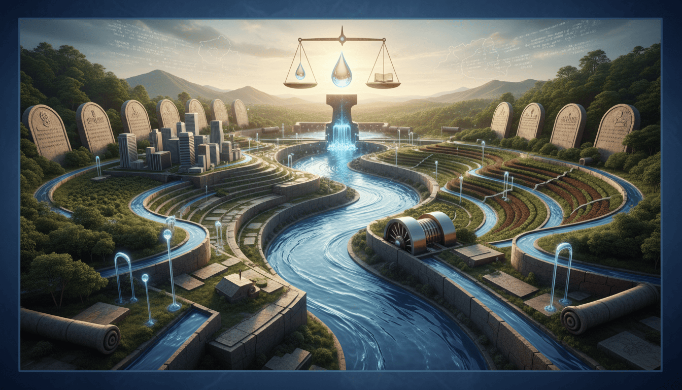 Marco Legal Actual de la Ley General de Aguas