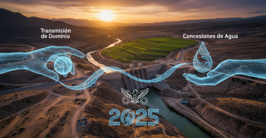 Transmisión de Dominio con Concesiones de Agua: Reasignación CONAGUA 2025