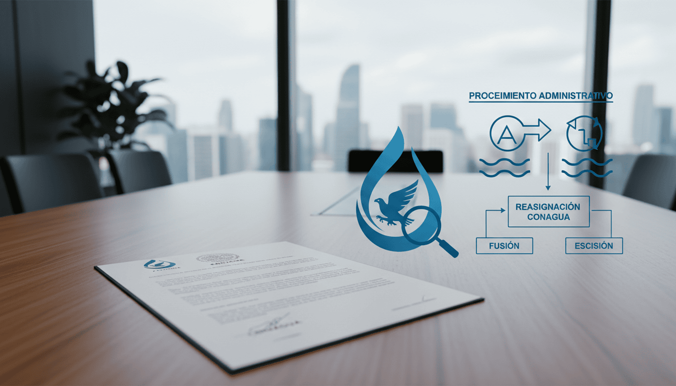 Procedimiento Administrativo ante CONAGUA