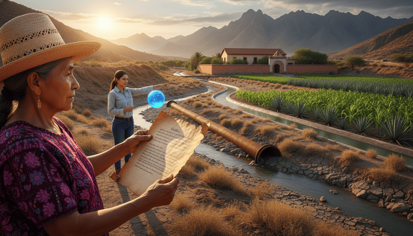 La Intersección Entre Herencia Territorial y Derechos de Agua en México